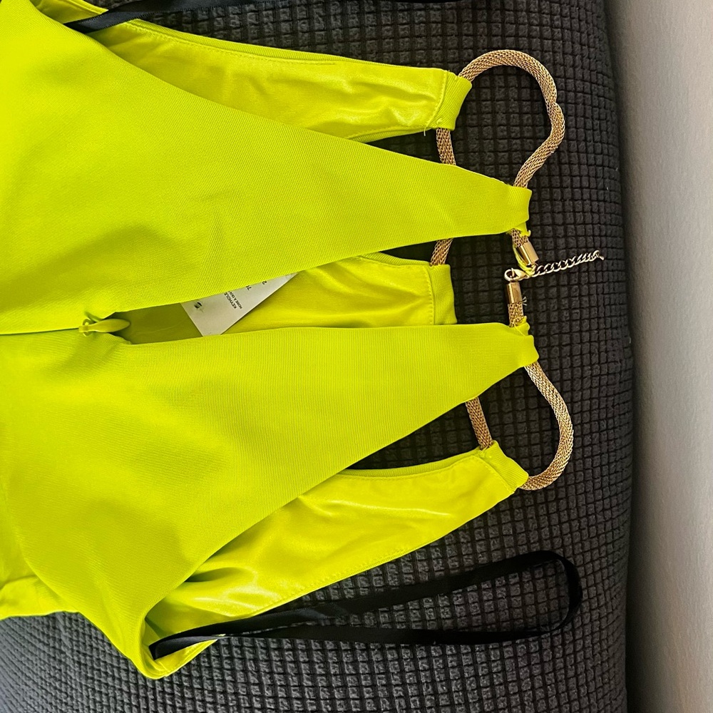Vibrant Yellow One-Piece dress